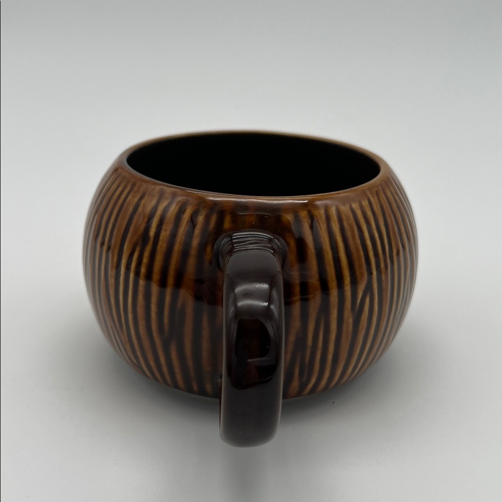 Starbucks Tropical Tiki Brown Coconut Coffee Mug 12oz 2013 - Picture 4 of 8
